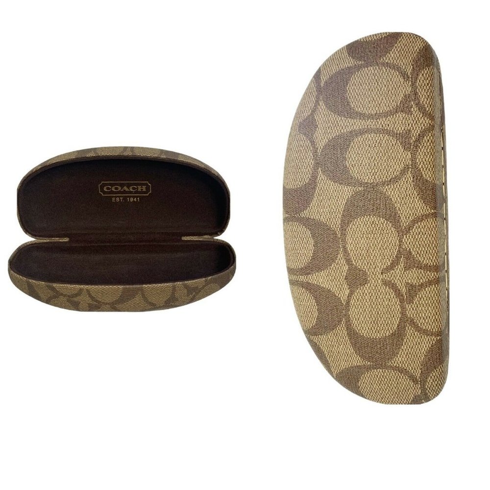 Coach Signature Hardshell Sunglass Monogram Case